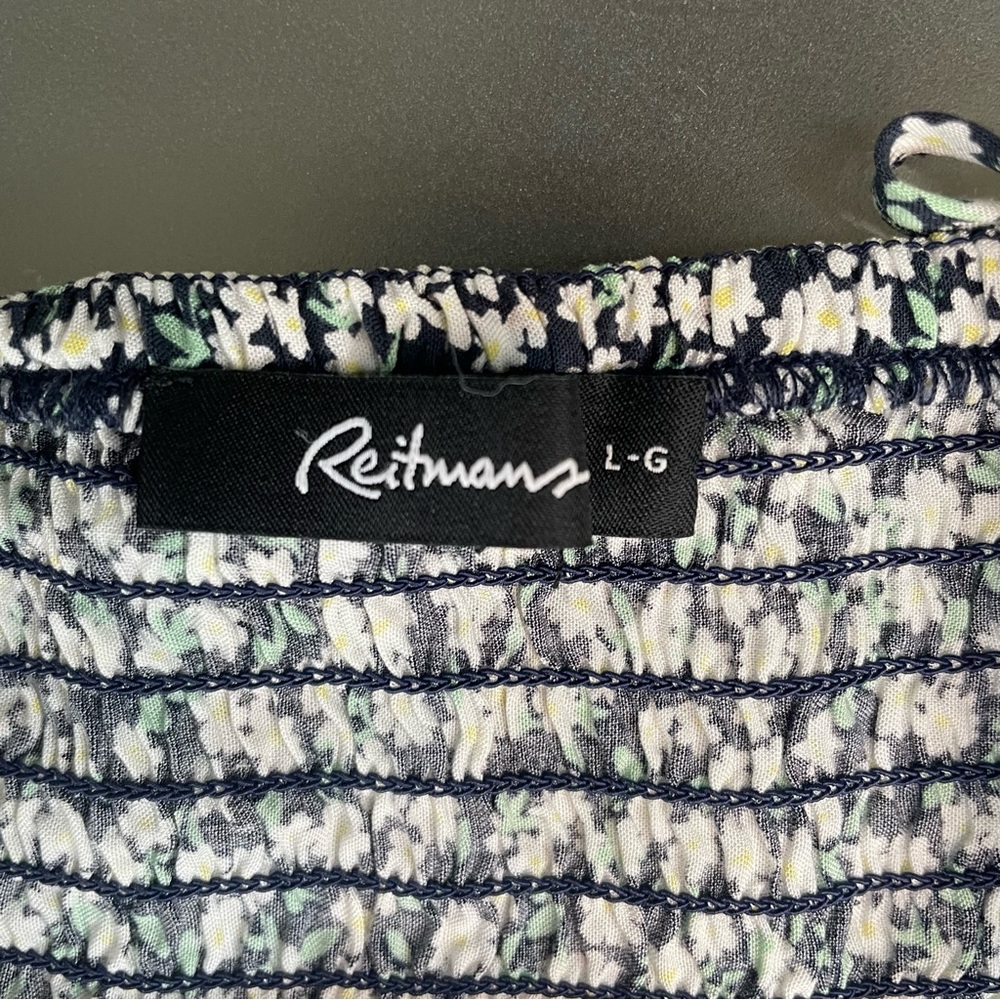 Reitmans Monochrome Floral Maxi Dress - Picture 8 of 10